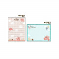 Japan Nintendo Mini Notepad - Kirby Pink Sky - 2