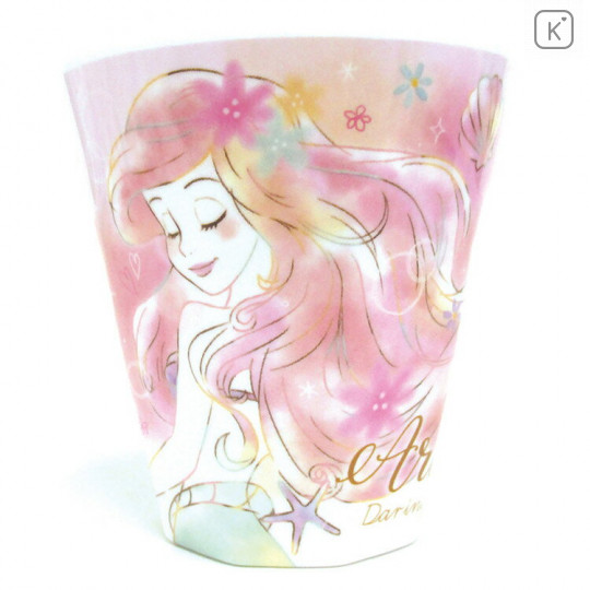 Japan Disney Princess Acrylic Tumbler - Little Mermaid Ariel Dreamy - 1