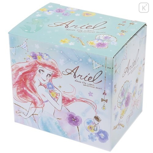 Japan Disney Princess Ceramic Mug - Little Mermaid Ariel Dreamy with Gift Box Set - 4