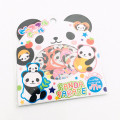 Japan Mind Wave Mini Sticker 71pcs - Panda Parade - 1