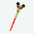 Japan Disney Resort Limited Big Head Moving Glasses Ball Pen - Mickey - 2