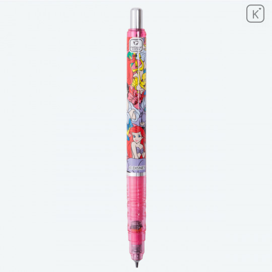 Japan Tokyo Disney Resort Zebra DelGuard Mechanical Pencil - Ariel & Friends Pink - 2