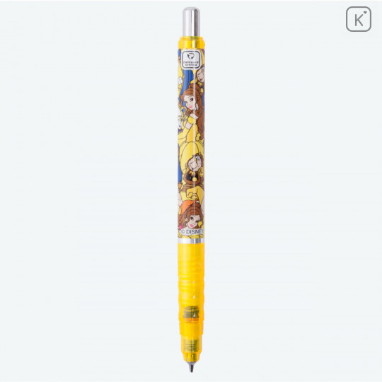Japan Tokyo Disney Resort Zebra DelGuard Mechanical Pencil - Belle & Friends Yellow - 2