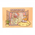 Japan Sanrio Masking Seal Flake Sticker - Pompompurin Pudding Dog with Gold Foil - 4
