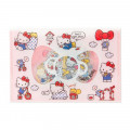 Japan Sanrio Masking Seal Flake Sticker - Hello Kitty with Gold Foil - 3