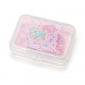 Japan Sanrio Masking Seal Sticker - Little Twin Stars with Case - 1