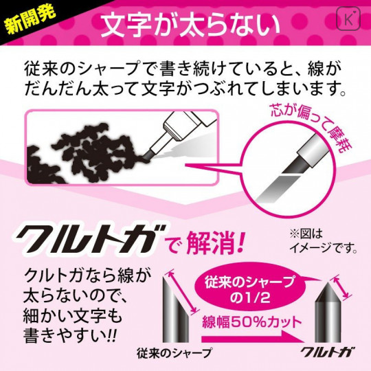 Japan Sanrio Kuru Toga Mechanical Pencil - Pompompurin / Sweets - 5
