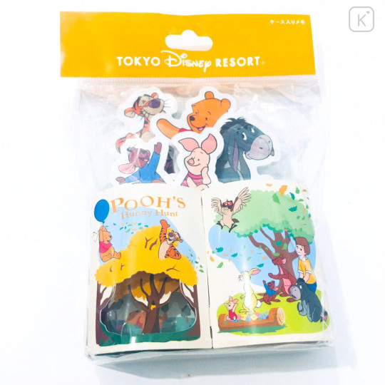 Japan Tokyo Disney Resort Notepad Memo - Winnie the Pooh & Friends - 1
