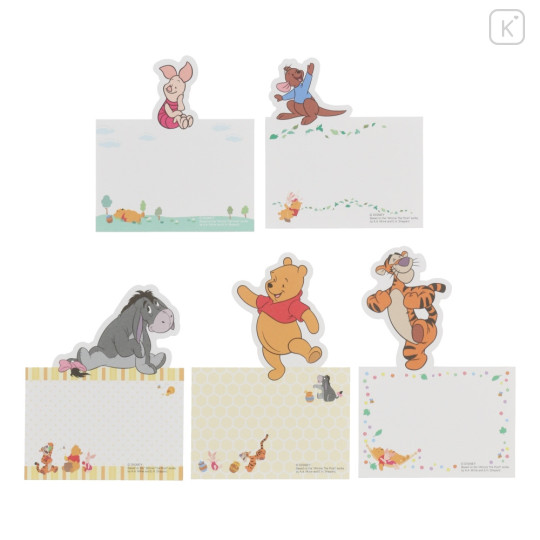 Japan Tokyo Disney Resort Notepad Memo - Winnie the Pooh & Friends - 4