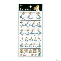 Japan Disney 4 Size Sticker - Alice in Wonderland