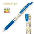 Japan Disney Sarasa Clip Gel Pen - Aliens / Cobalt Blue - 1
