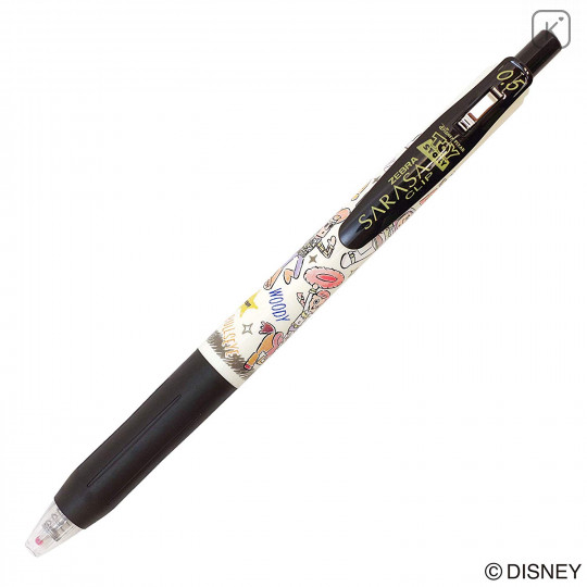 Japan Disney Sarasa Clip Gel Pen - Toy Story / Black - 2