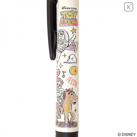 Japan Disney Sarasa Clip Gel Pen - Toy Story / Black - 3