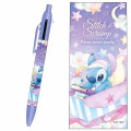 Japan Disney 2+1 Multi Ballpoint Pen & Mechanical Pencil - Stitch & Scrump - 1