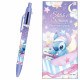 Japan Disney 2+1 Multi Ballpoint Pen & Mechanical Pencil - Stitch & Scrump
