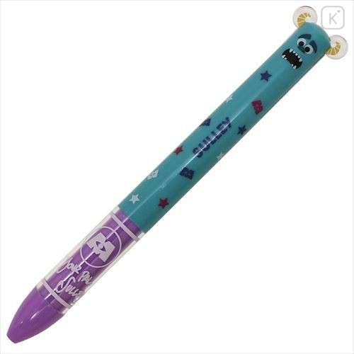 Japan Disney Two Color Mimi Pen - Sulley & Star - 1