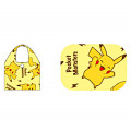 Japan Pokemon Eco Shopping Bag - Pikachu All Around Light Yellow - 2