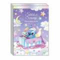 Japan Disney A6 Notepad - Stitch Star Night - 1