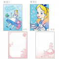 Japan Disney A6 Notepad - Alice in Wonderland - 2