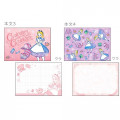 Japan Disney A6 Notepad - Alice in Wonderland - 3