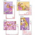Japan Disney A6 Notepad - Rapunzel Purple - 2