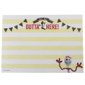 Japan Disney A6 Notepad - Toy Story 4 Woody Nothing Stopping Me - 4