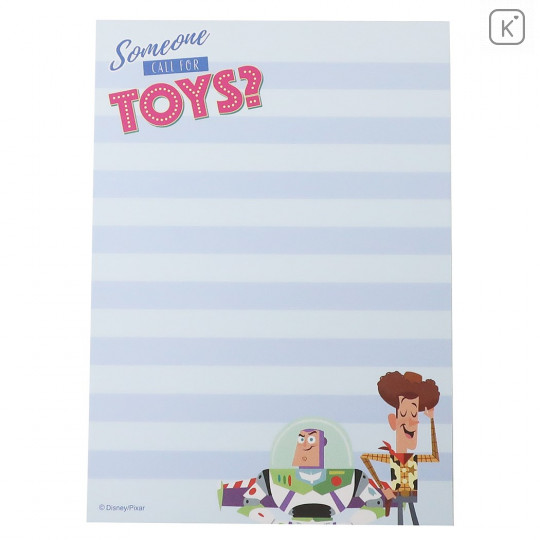 Japan Disney A6 Notepad - Toy Story 4 Someone Calls for Toys - 3