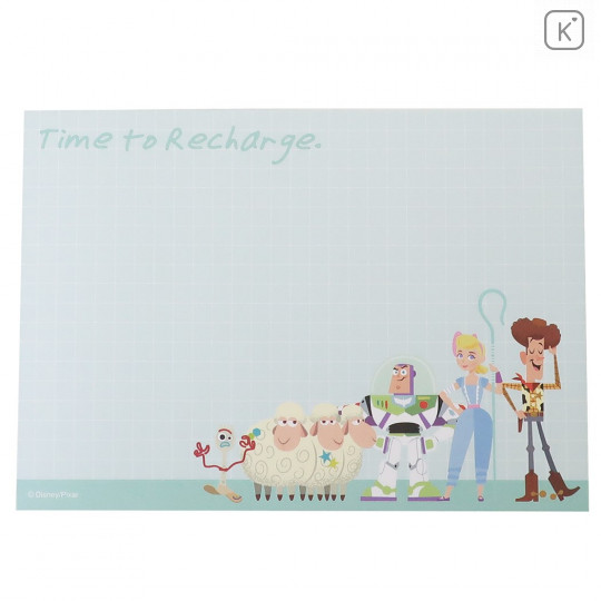 Japan Disney A6 Notepad - Toy Story 4 Someone Calls for Toys - 5
