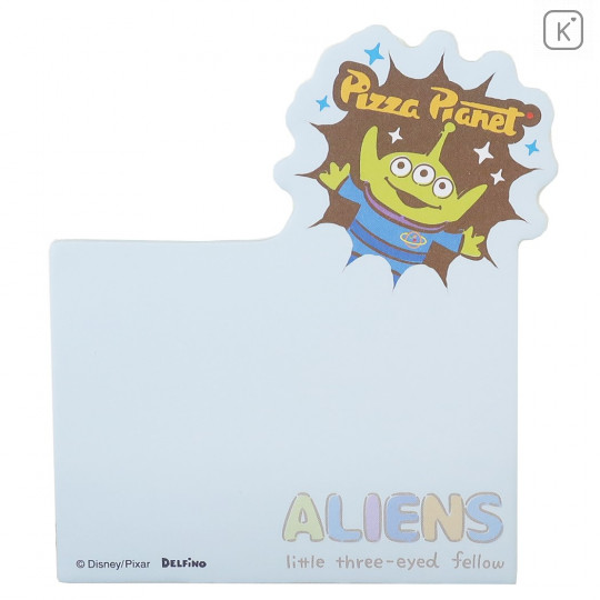 Japan Disney Store Pixar Toy Story Little Green Men Paper Sticky Notes Box - 5