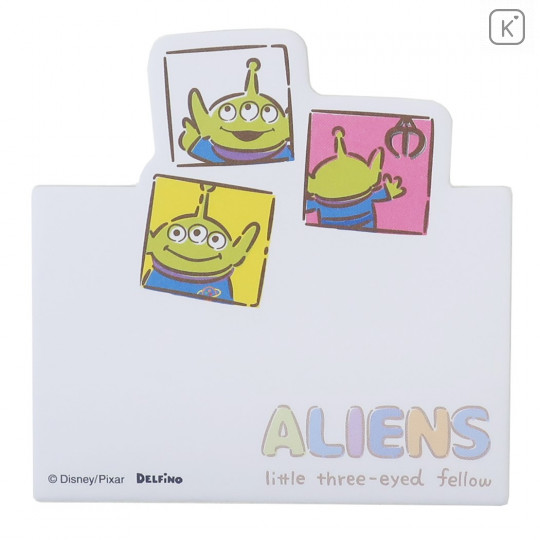 Japan Disney Store Pixar Toy Story Little Green Men Paper Sticky Notes Box - 6