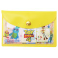 Japan Disney Store Toy Story 4 Yellow Sticky Notes & Folder Set - 1