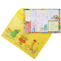 Japan Disney Store Toy Story 4 Yellow Sticky Notes & Folder Set - 2