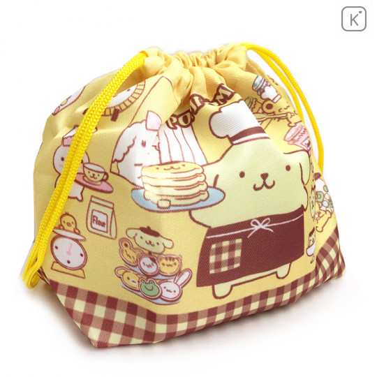 Japan Sanrio Drawstring Bag - Pompompurin Dog - 2