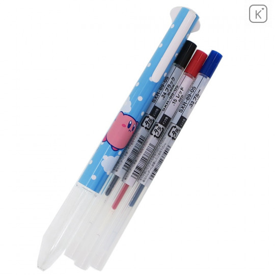 Japan Kirby Style Fit 3 Color Multi Ball Pen - 2