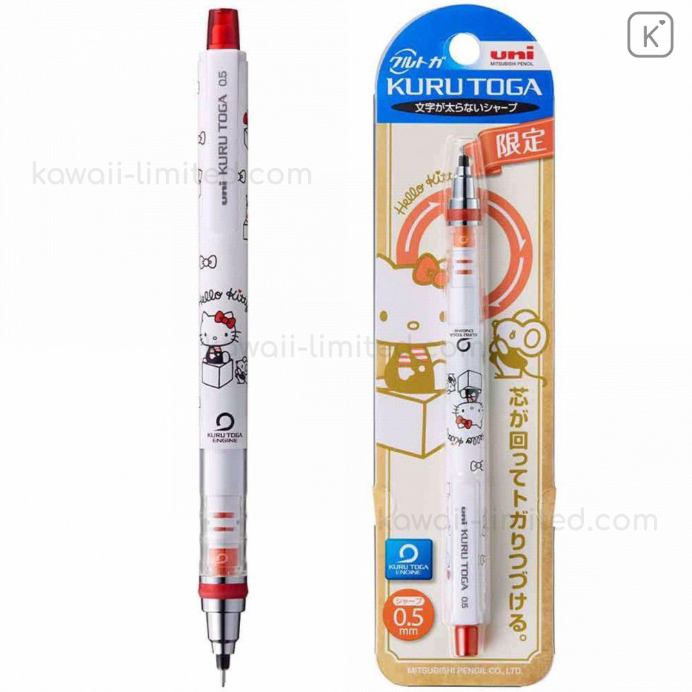 Kurutoga Mechanical Pencil x Sanrio - Hello Kitty 4902778170595