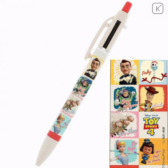 Japan Disney 2+1 Multi Color Ball Pen & Mechanical Pencil - Toy Story 4 - 1