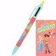 Japan Disney 2+1 Multi Ballpoint Pen & Mechanical Pencil - Toy Story 4 Pink