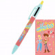 Japan Disney 2+1 Multi Color Ball Pen & Mechanical Pencil - Toy Story 4 Pink