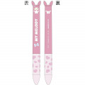 Japan Sanrio Two Color Mimi Pen - My Melody Pink - 3