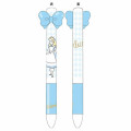 Japan Disney Two Color Mimi Pen - Alice in Wonderland & Ribbon - 1
