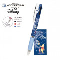 Japan Disney Jetstream 3 Color Multi Ball Pen - Pooh / Star Night - 1
