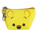 Japan Disney Triangular Mini Pouch - Winnie the Pooh Faces - 1