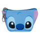 Japan Disney Triangular Mini Pouch - Stitch Faces