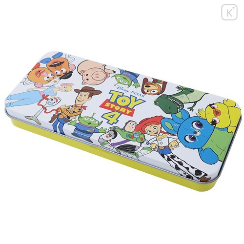 Japan Disney Tin Pencil Case - Toy Story 4 - 4