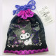 Japan Limited Sanrio Drawstring Bag - Kuromi