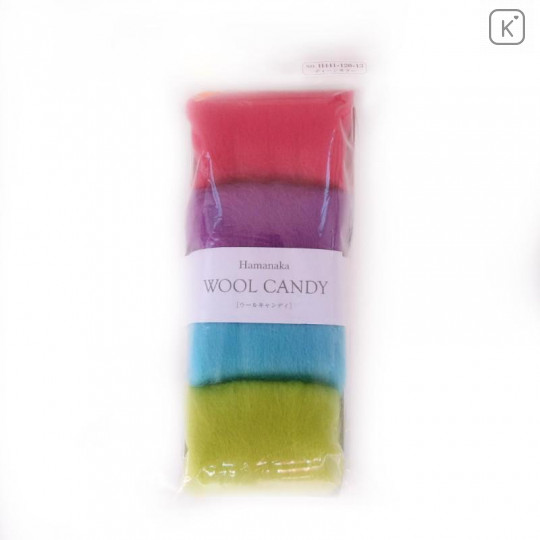 Japan Hamanaka Wool Candy 4-Color Set - Teen Colors - 2