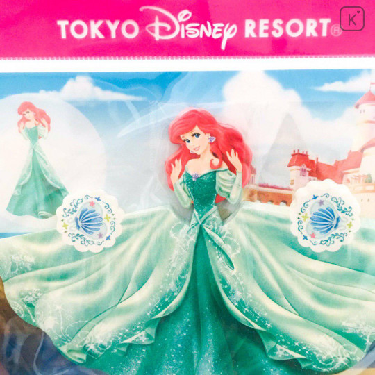 Japan Disney Resort Limited Princess Dress Little Mermaid Ariel Memo - 1