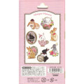 Japan Q-Lia Moca Porte Flake Stickers 64pcs - Rabbits - 2