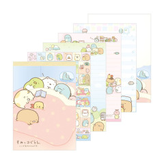 Japan San-X A6 Notepad - Sumikko Gurashi / Bed Time