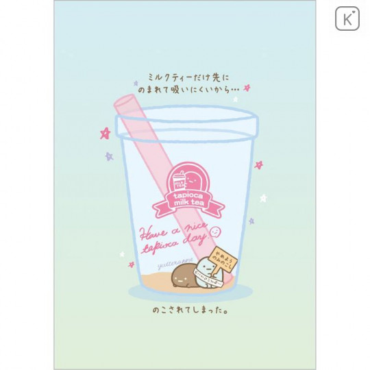 Japan San-X A6 Notepad - Sumikko Gurashi / Ice Cream - 2